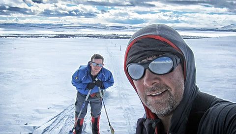 Signed Race Against Time Polar Expedition Chase Vodka 70cl